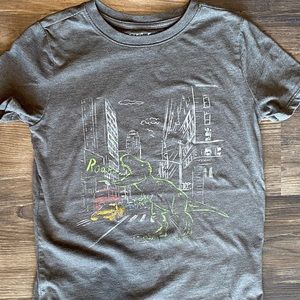 Boys’ Short Sleeve Graphic T-Shirt - Cat & Jack Gray M